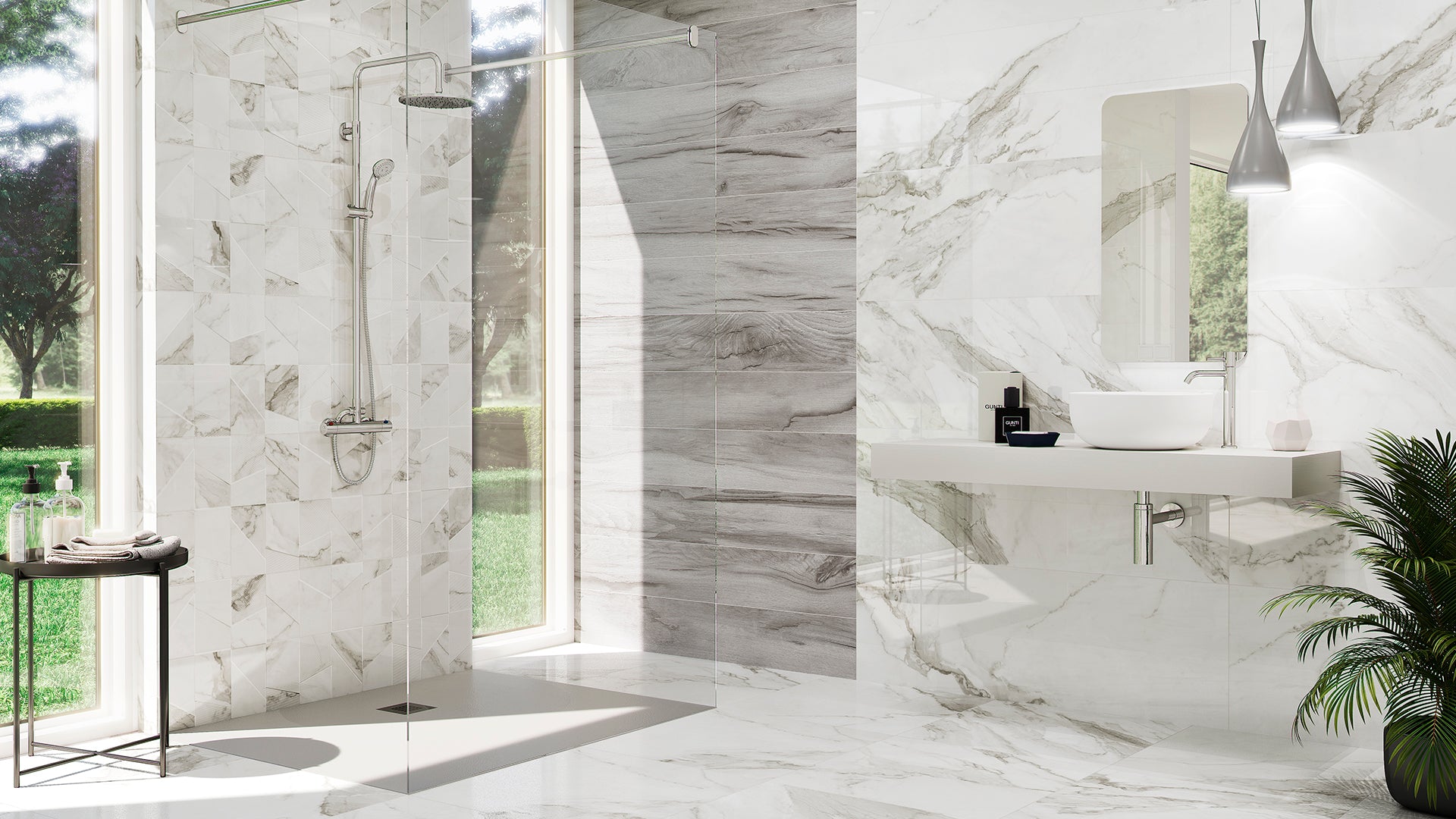 Gạch Azteca Calacatta Silver Lux 120