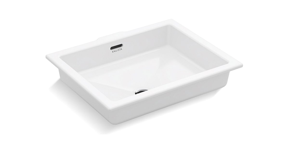 Kallista Perfect undercounter sink