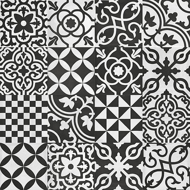 Gạch Ragno Contrasti Antracite Decoro Mix