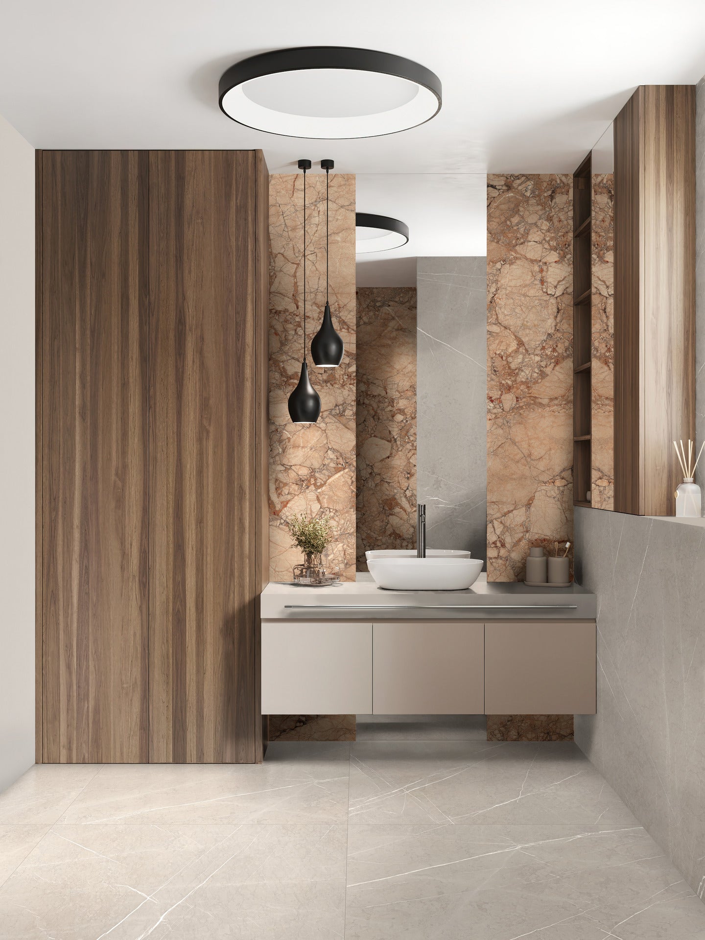 Gạch Ragno Incanto Breccia Pernice Glossy Rt
