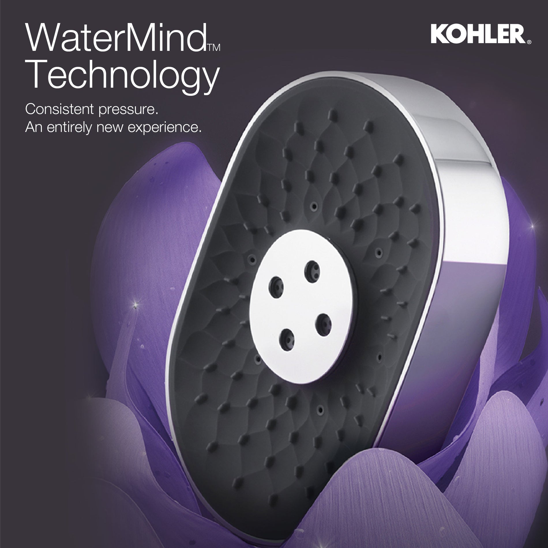 Trải nghiệm tắm hoàn toàn mới với sen tắm đột phá WaterMind Kohler