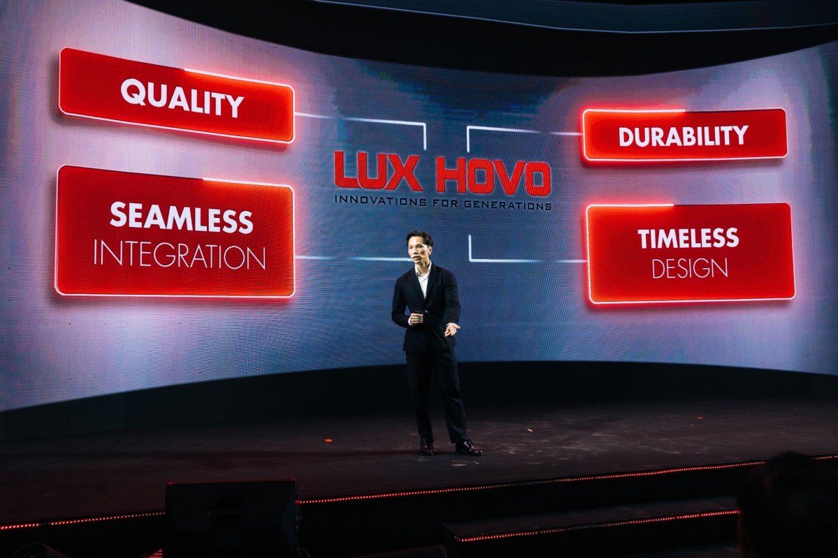 CEO Lux Hovo: 'Nâng tầm trải nghiệm bằng sản phẩm gia dụng chuẩn châu Âu'