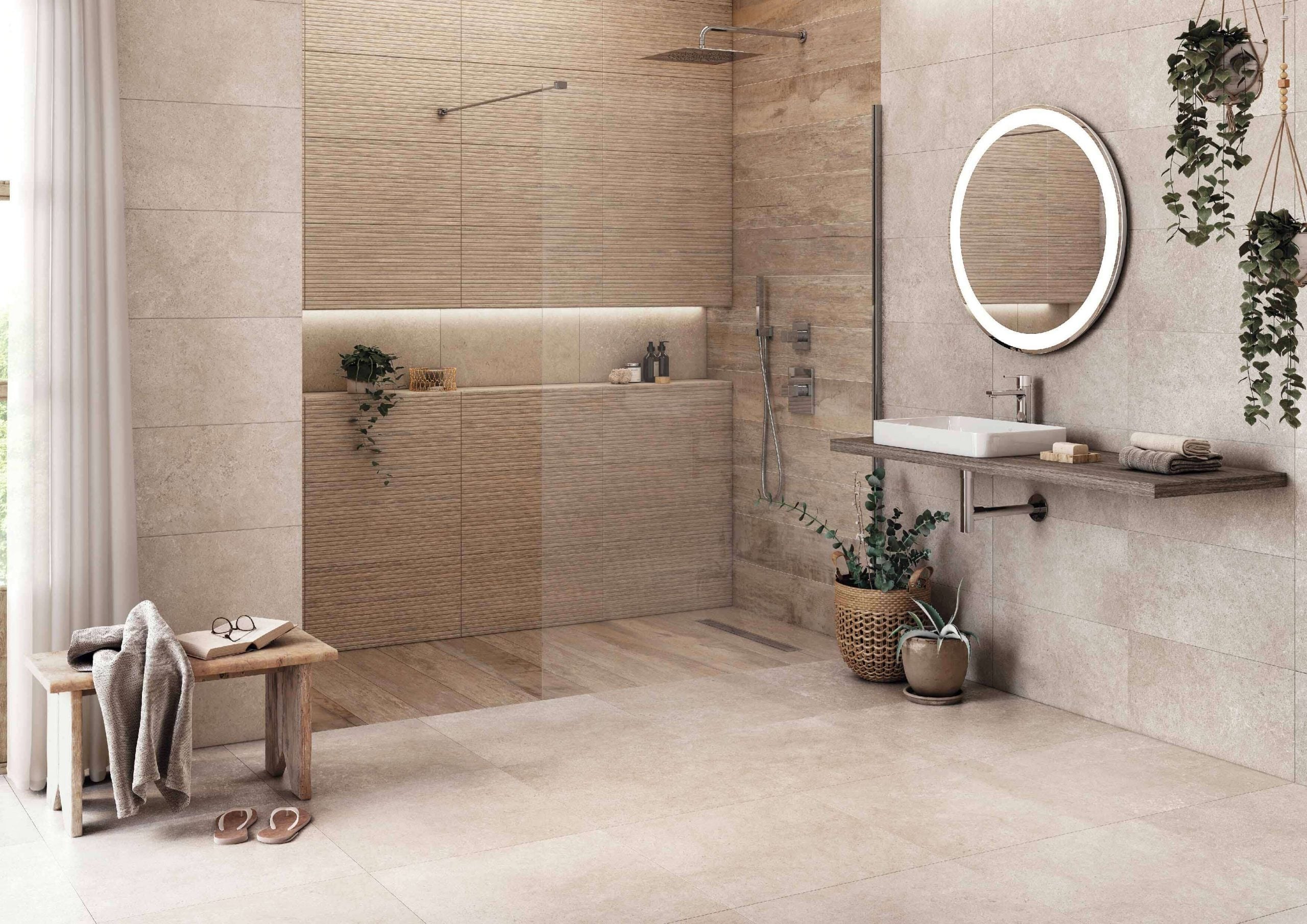 Roca F Limestone Arena Tiles