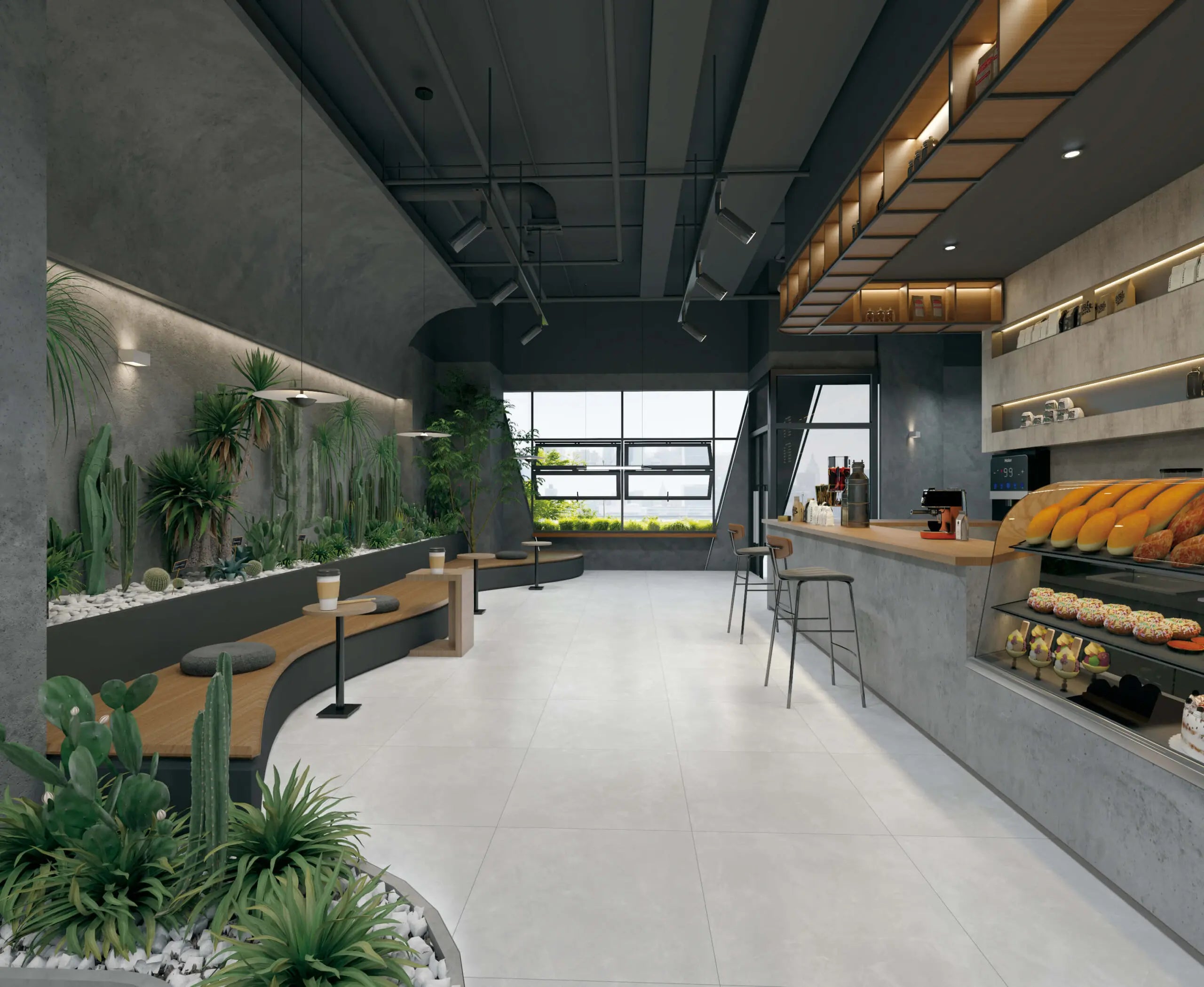 Guocera Downtown Bone Tiles