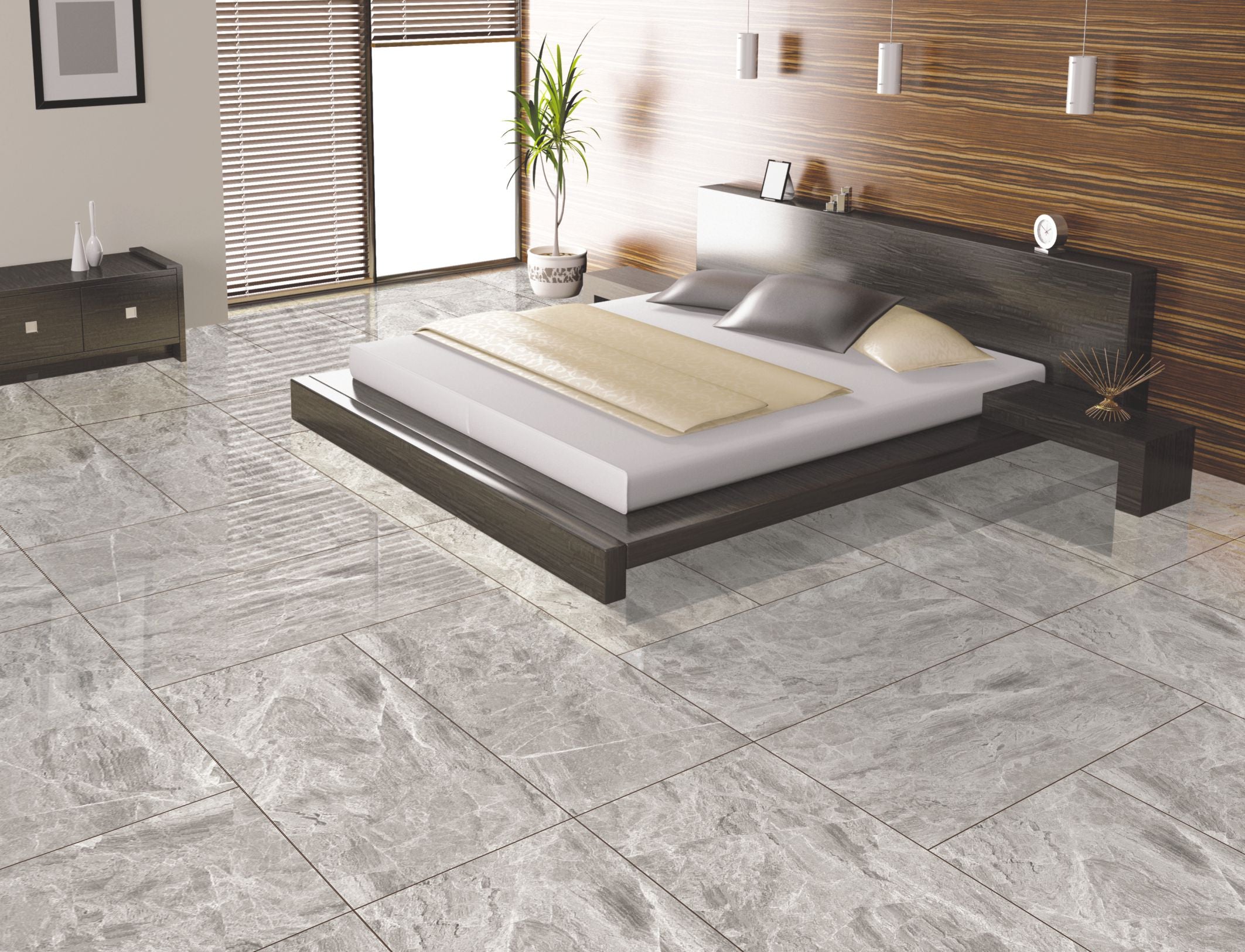 Lavish Tracks Grey Tiles