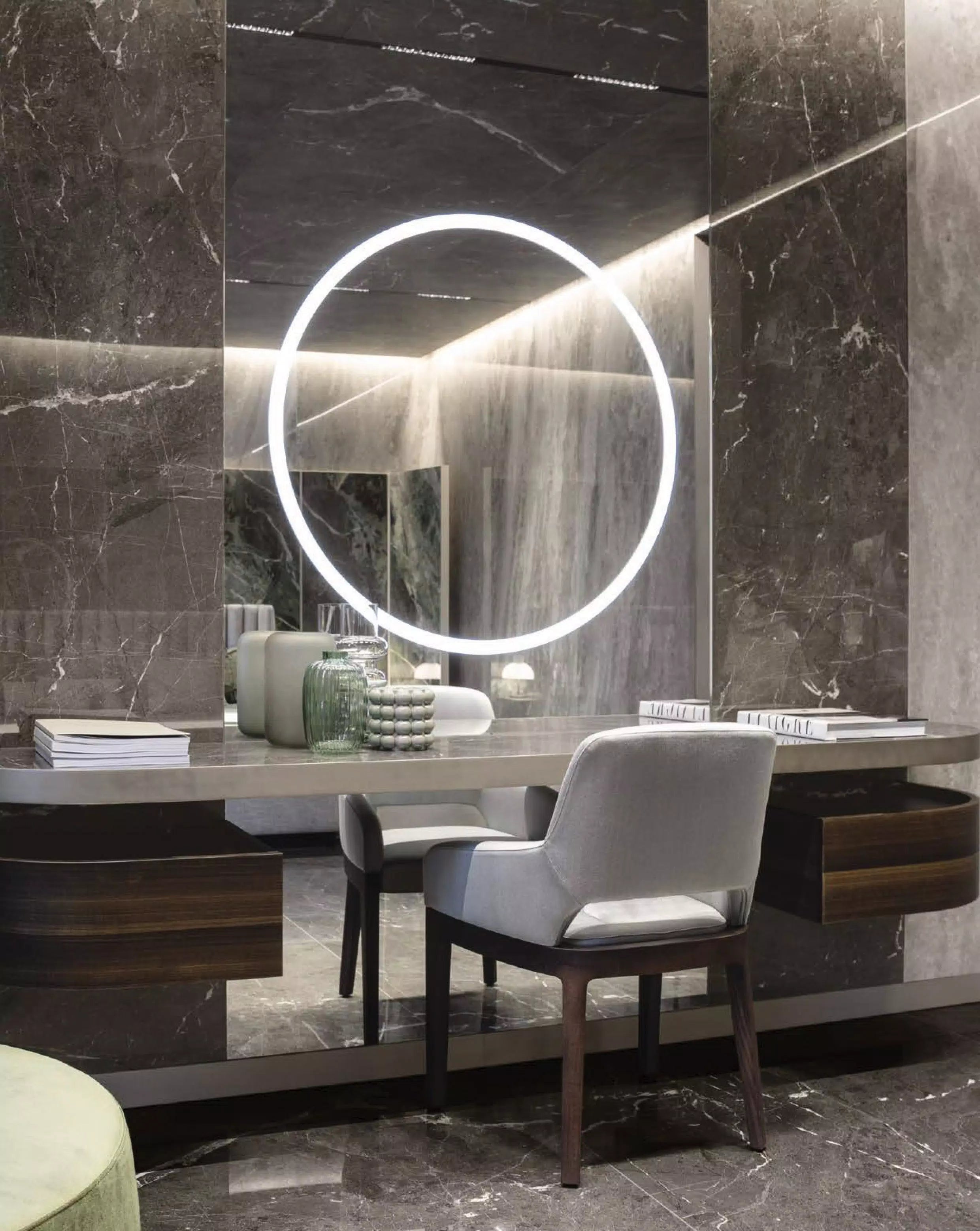 Florim Heritage Luxe Brown Gloss Tiles