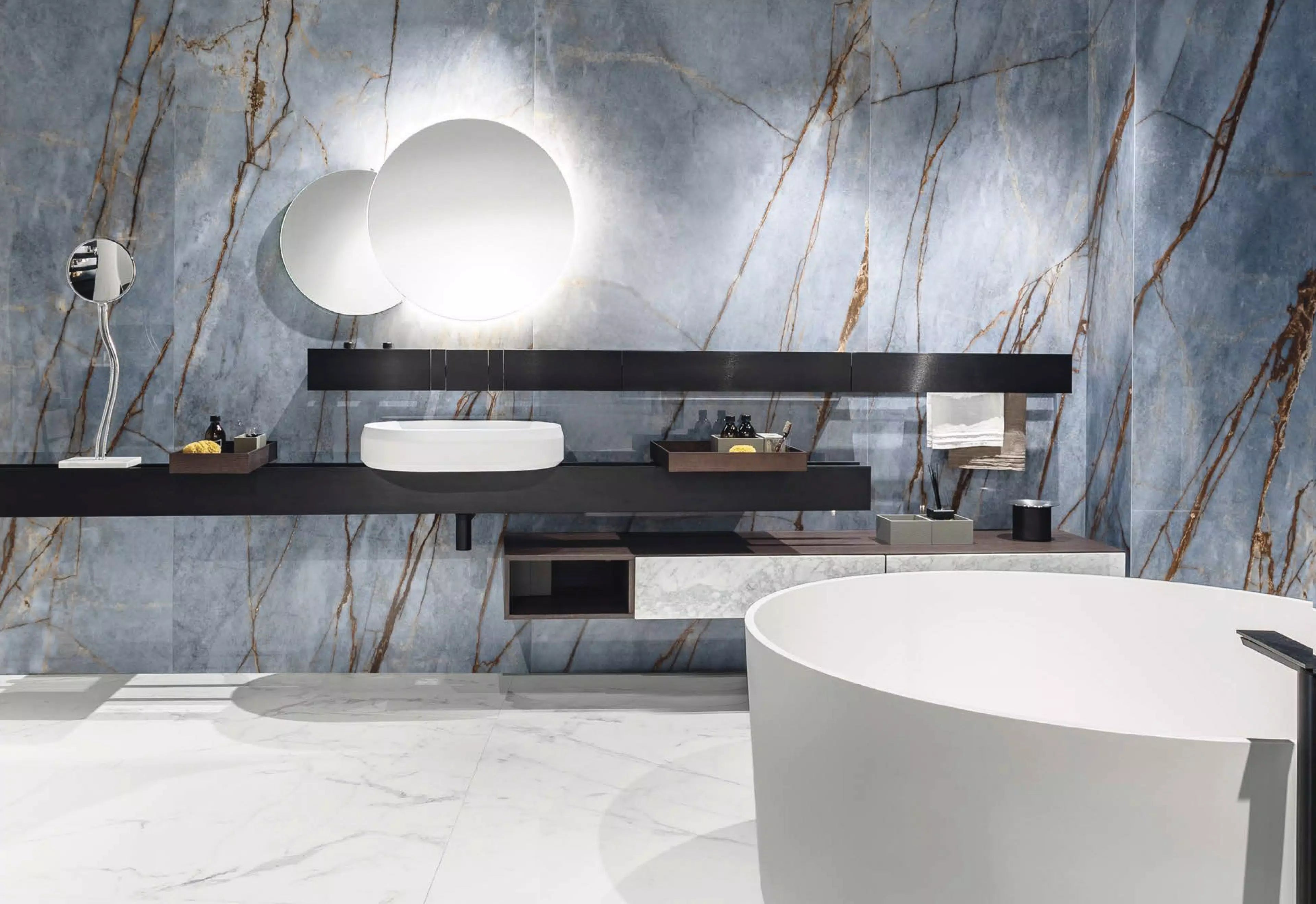 Florim Heritage Luxe Azure Gloss Tiles