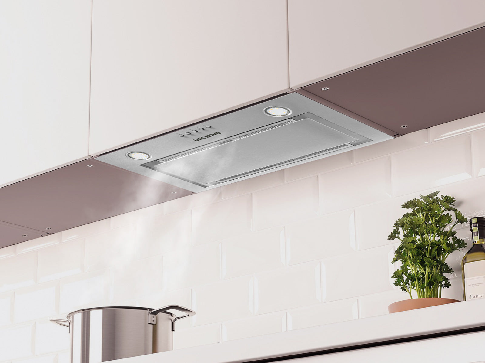 Máy hút mùi Lux Hovo Halo  B6600S Inox