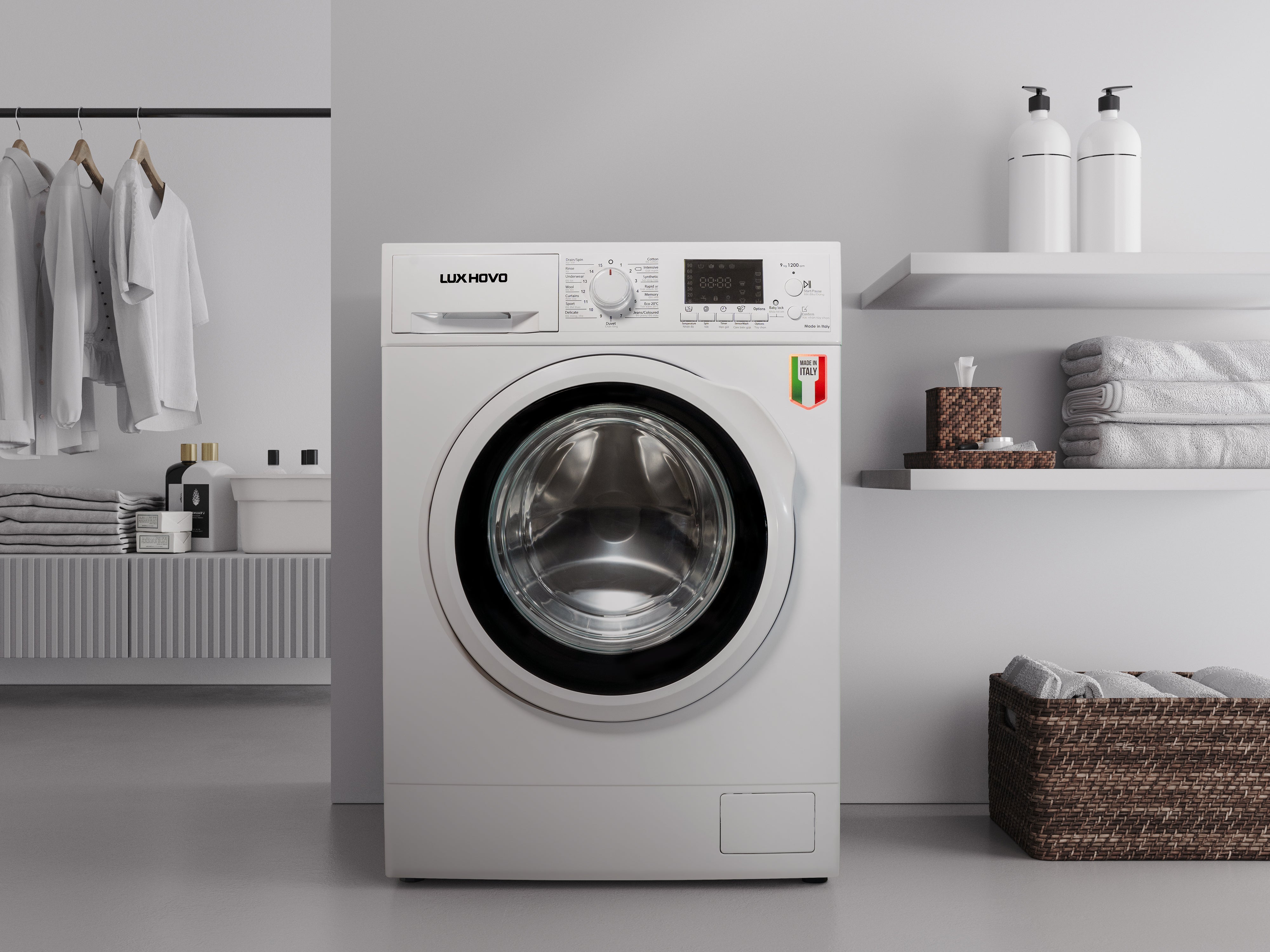Máy giặt Lux Hovo Energico 09 MC