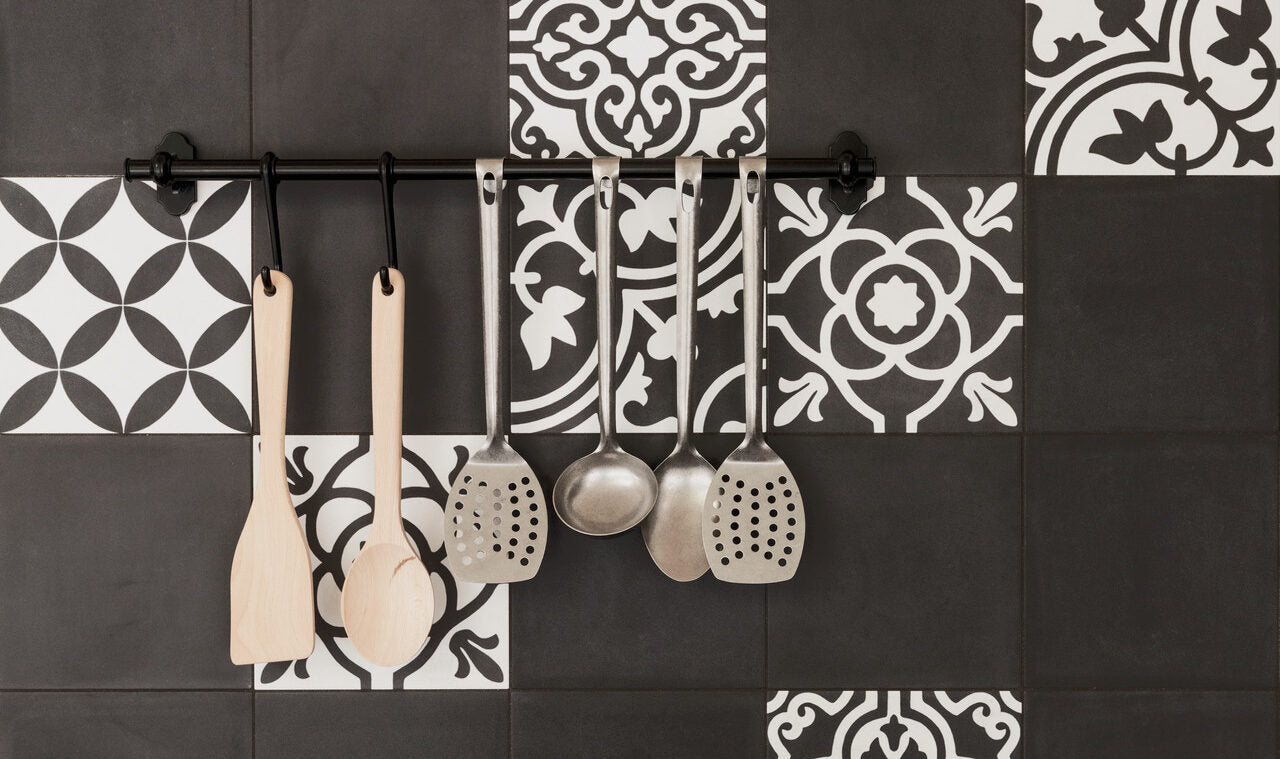 Gạch Ragno Contrasti Antracite Decoro Mix
