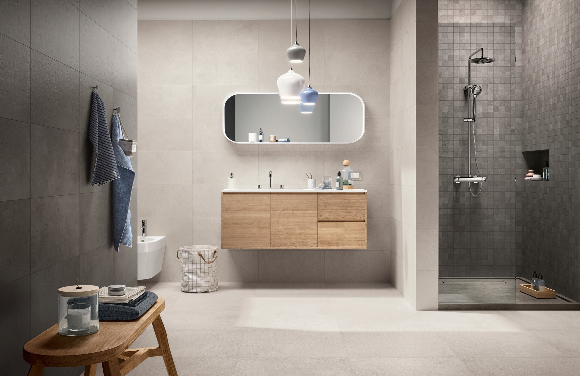 Gạch Ragno Studio Grigio Rettificato