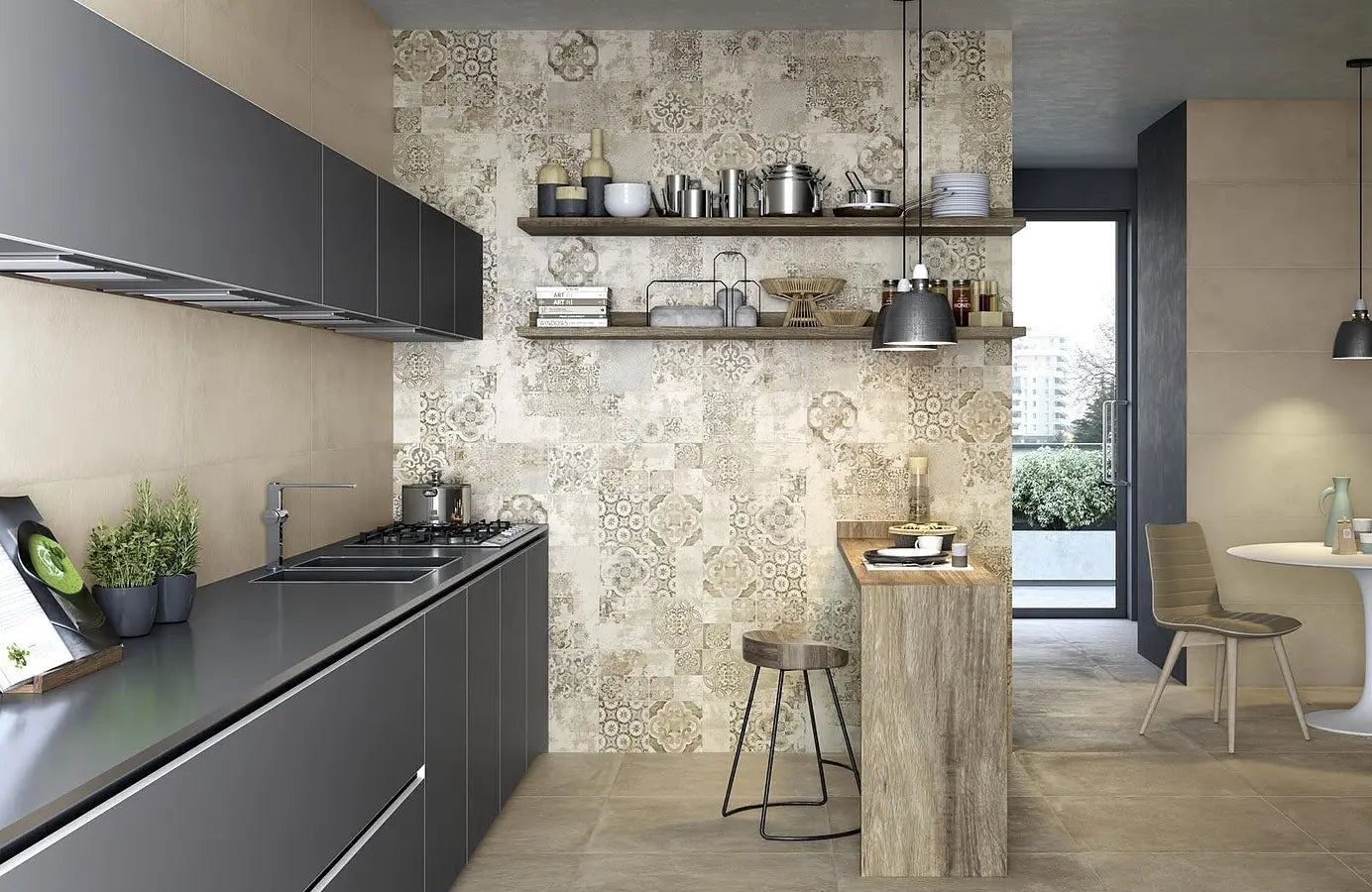 Gạch Ragno Terracruda Decoro Carpet Sabbia